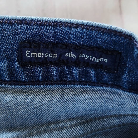 CoH Premium Vintage "Emerson Slim Boyfriend" Blue Jeans Button Fly Size 30 - Picture 4 of 15